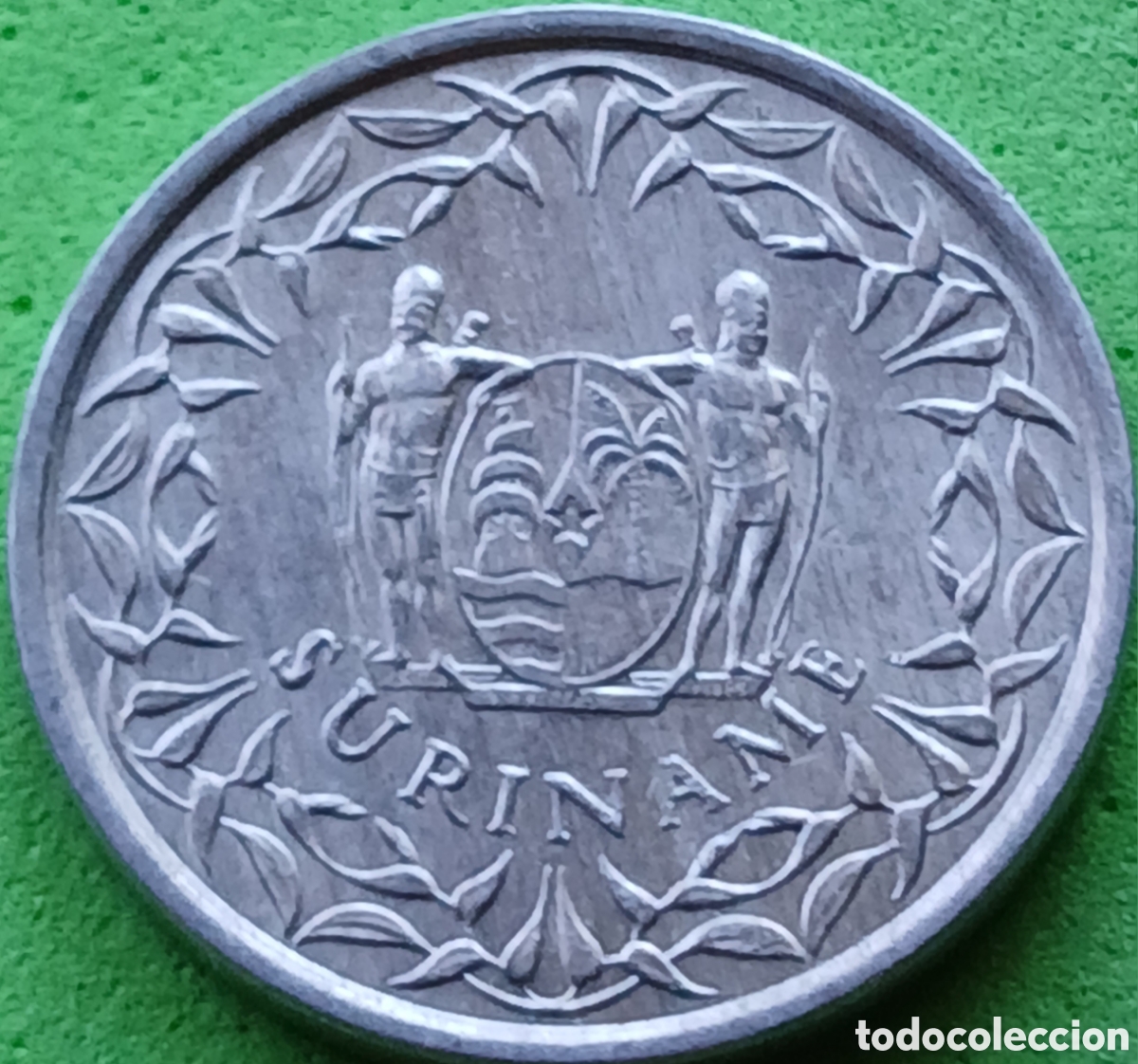 Monedas antiguas de Europa: Surinam 1 cent 1978 km#11a - Foto 2
