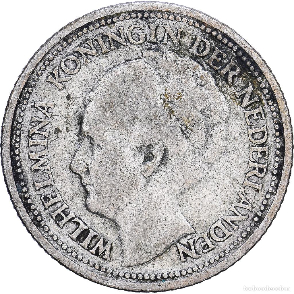 Monedas antiguas de Europa: [#1252366] Pa&iacute;ses Bajos, 10 Cents, 1927, Utrecht, Plata, BC