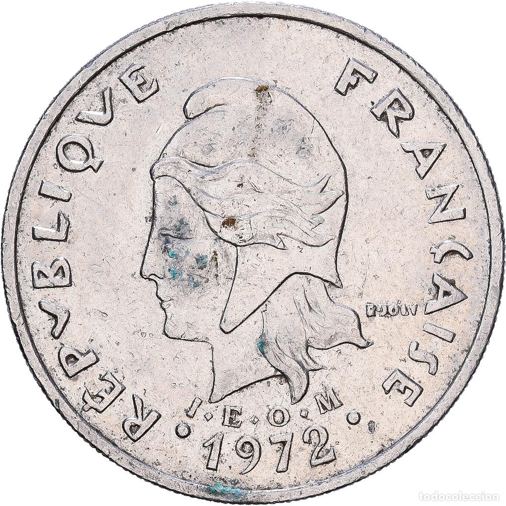 Monedas antiguas de Europa: [#1252388] Polinesia francesa, 20 Francs, 1972, Paris, N&iacute;quel, BC+