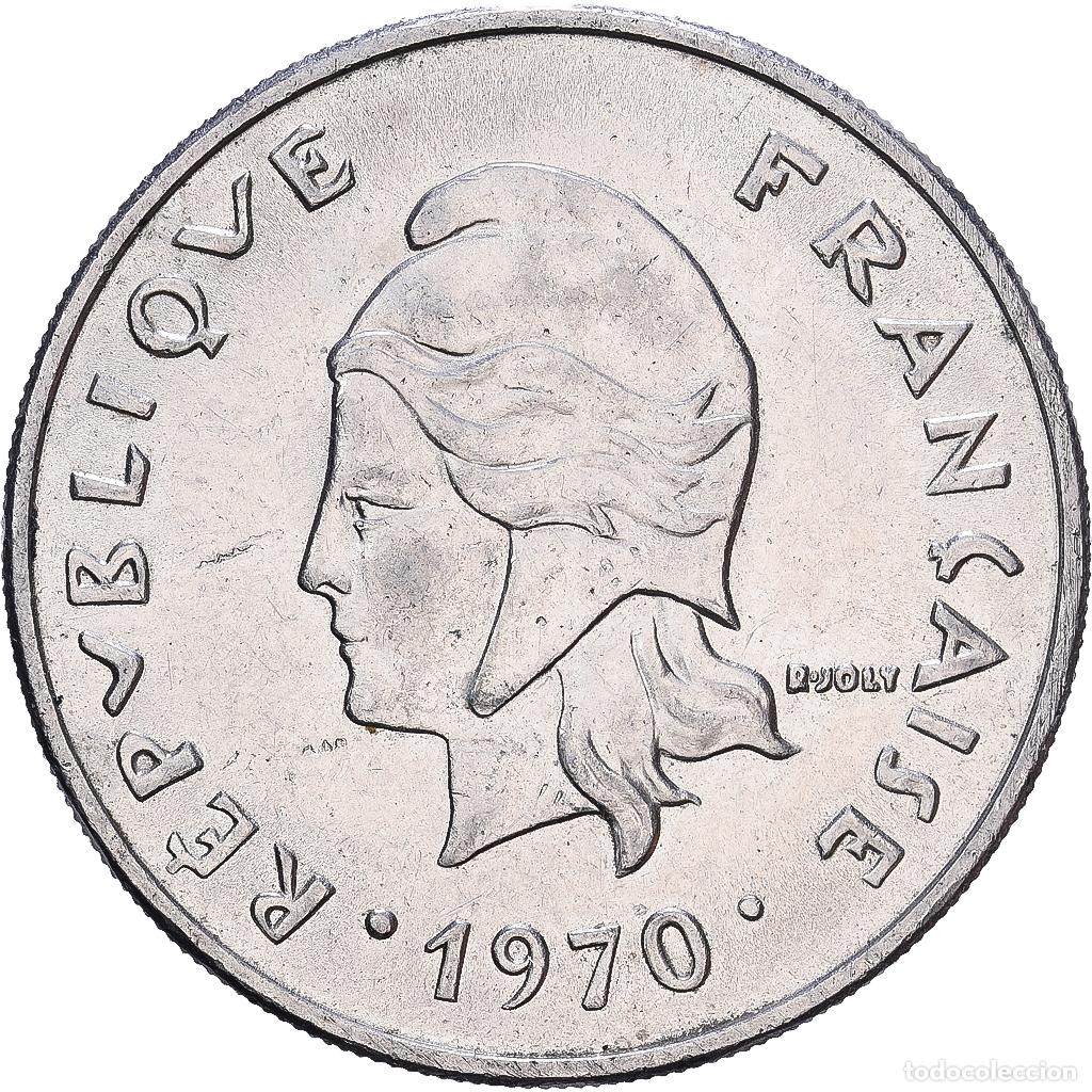 Monedas antiguas de Europa: [#1252387] Polinesia francesa, 20 Francs, 1970, Paris, N&iacute;quel, MBC