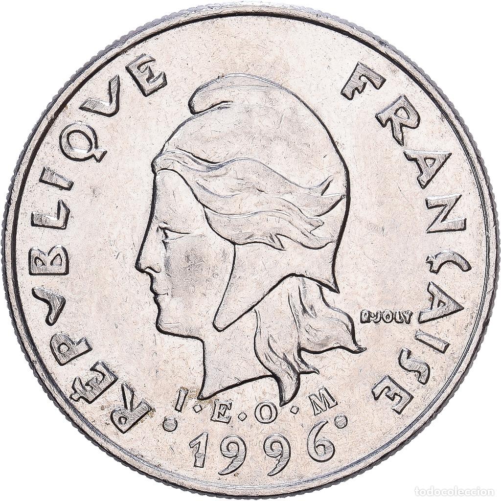 Monedas antiguas de Europa: [#1252408] Polinesia francesa, 10 Francs, 1996, Paris, N&iacute;quel, MBC