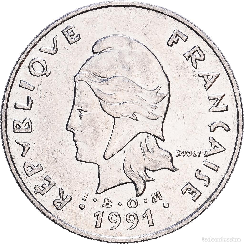 Monedas antiguas de Europa: [#1252382] Polinesia francesa, 50 Francs, 1991, Paris, N&iacute;quel, MBC