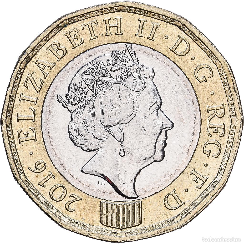Monedas antiguas de Europa: [#1252392] Reino Unido, 1 Pound, 2016, British Royal Mint, Bimet&aacute;lico, BC+
