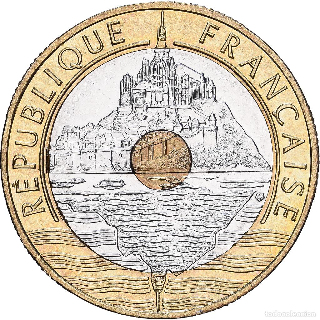 Monedas antiguas de Europa: [#1252429] Francia, 20 Francs, 1999, Paris, Trimet&aacute;lico, MBC
