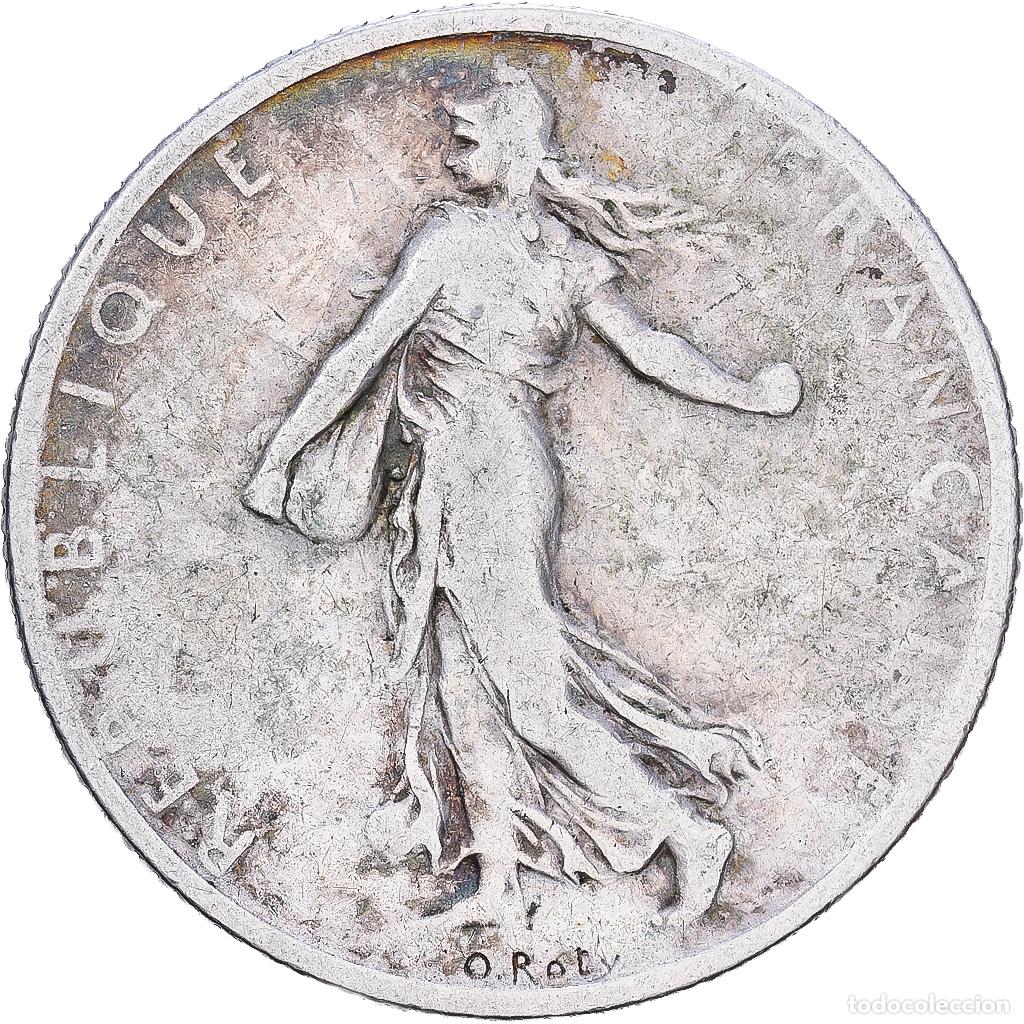 Monedas antiguas de Europa: [#1252418] Francia, 2 Francs, Semeuse, 1899, Paris, Plata, RC