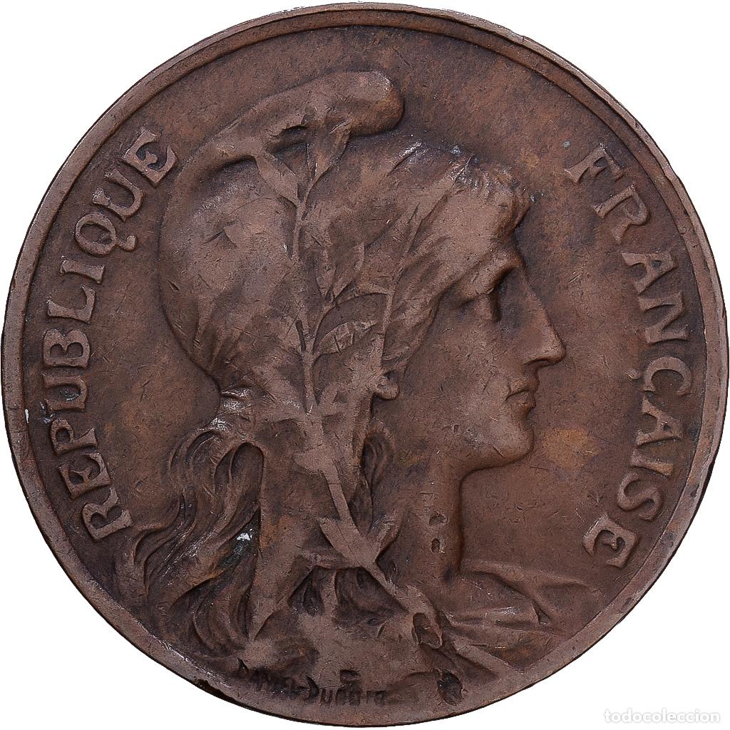 Monedas antiguas de Europa: [#1252459] Francia, 10 Centimes, 1912, Paris, Bronce, BC+