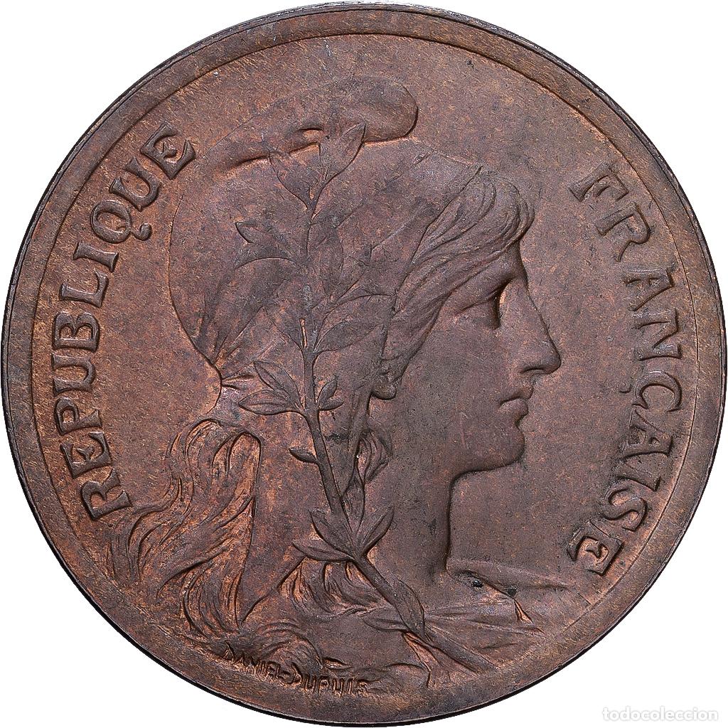 Monedas antiguas de Europa: [#1252458] Francia, 10 Centimes, 1916, Bronce, BC+