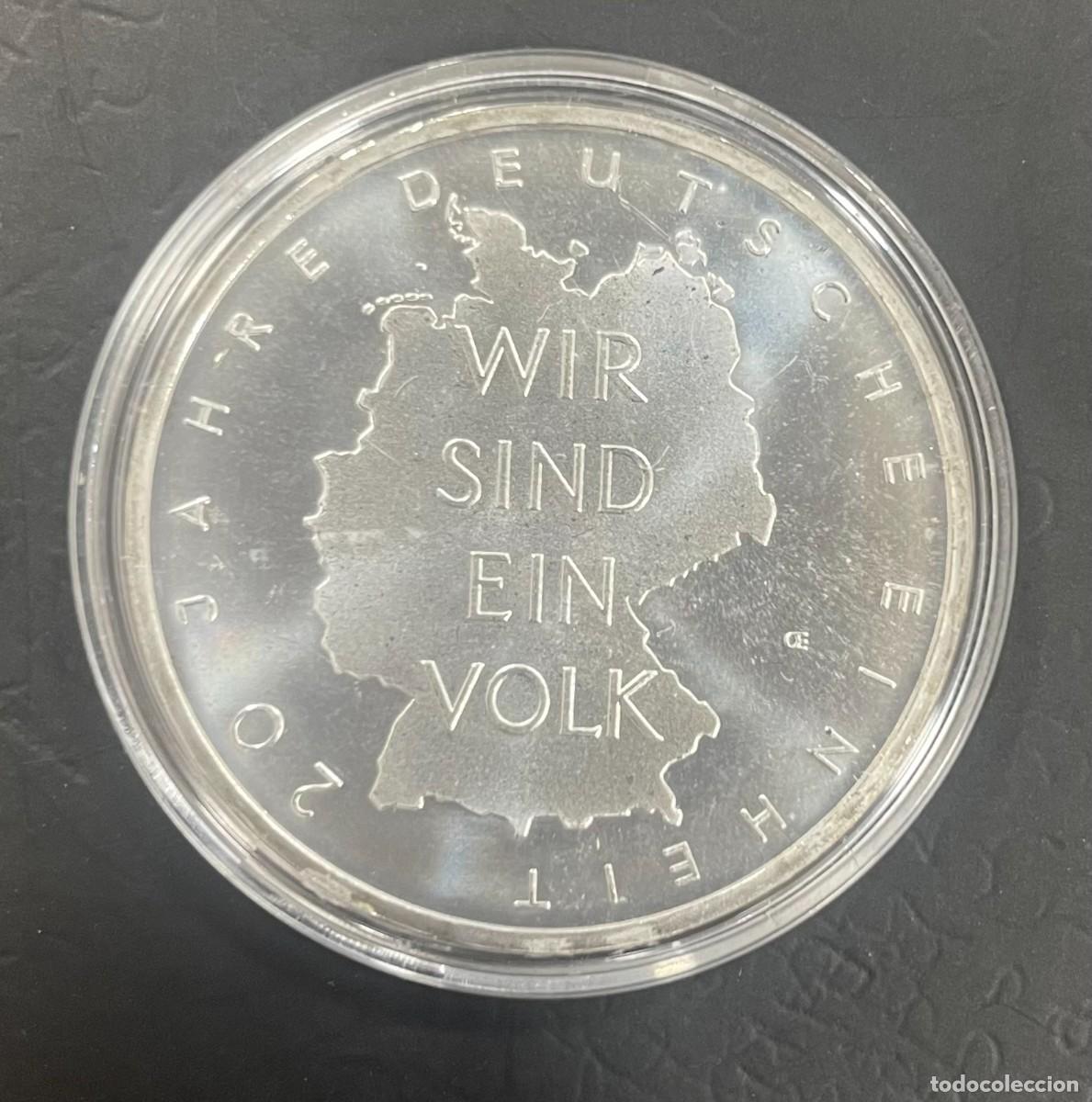 Monedas antiguas de Europa: ALEMANIA. A&Ntilde;O 2010. 10&euro; PLATA &rdquo;20 A&Ntilde;OS DE LA UNIFICACI&Oacute;N&rdquo;