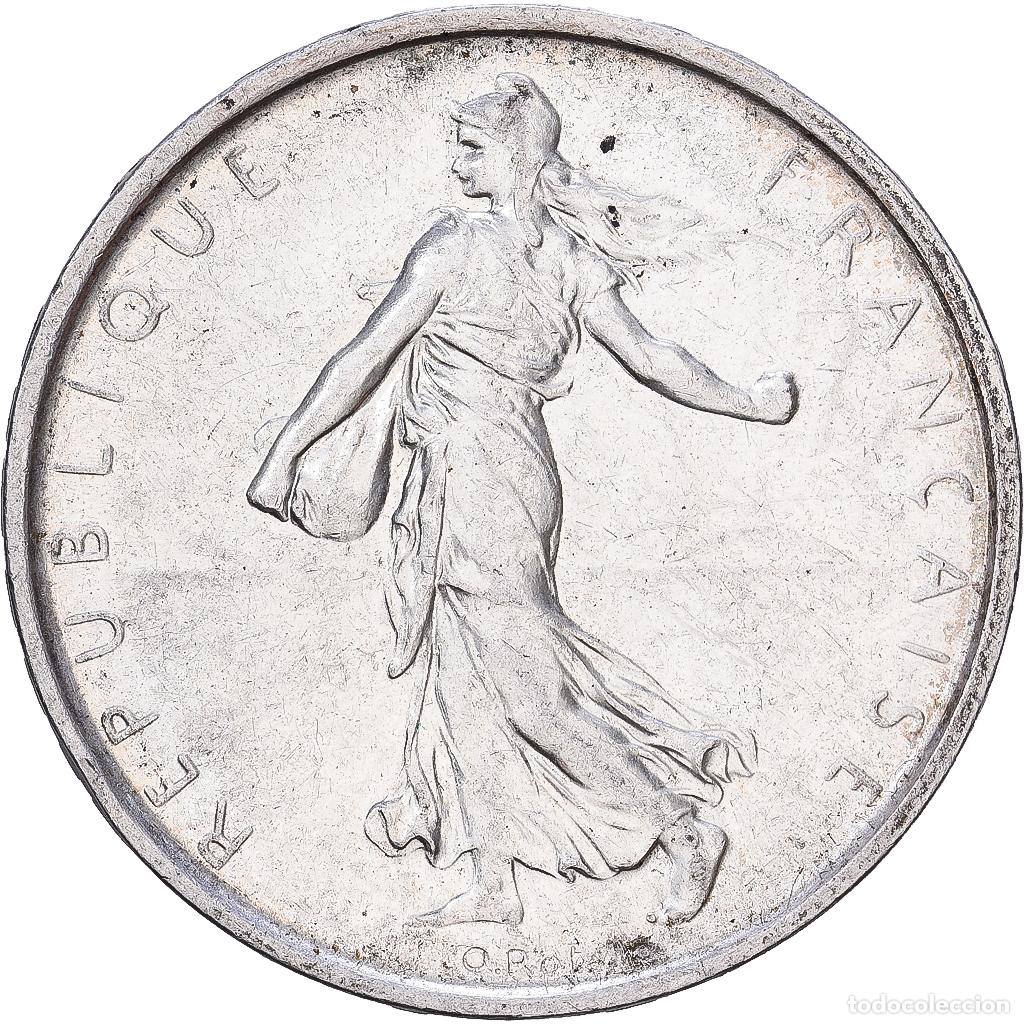 Monedas antiguas de Europa: [#1252457] Francia, 5 Francs, 1969, Paris, Plata, MBC