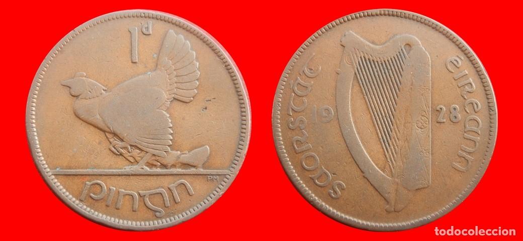 Monedas antiguas de Europa: 1 PENIQUE PENNY 1928 IRLANDA-154852