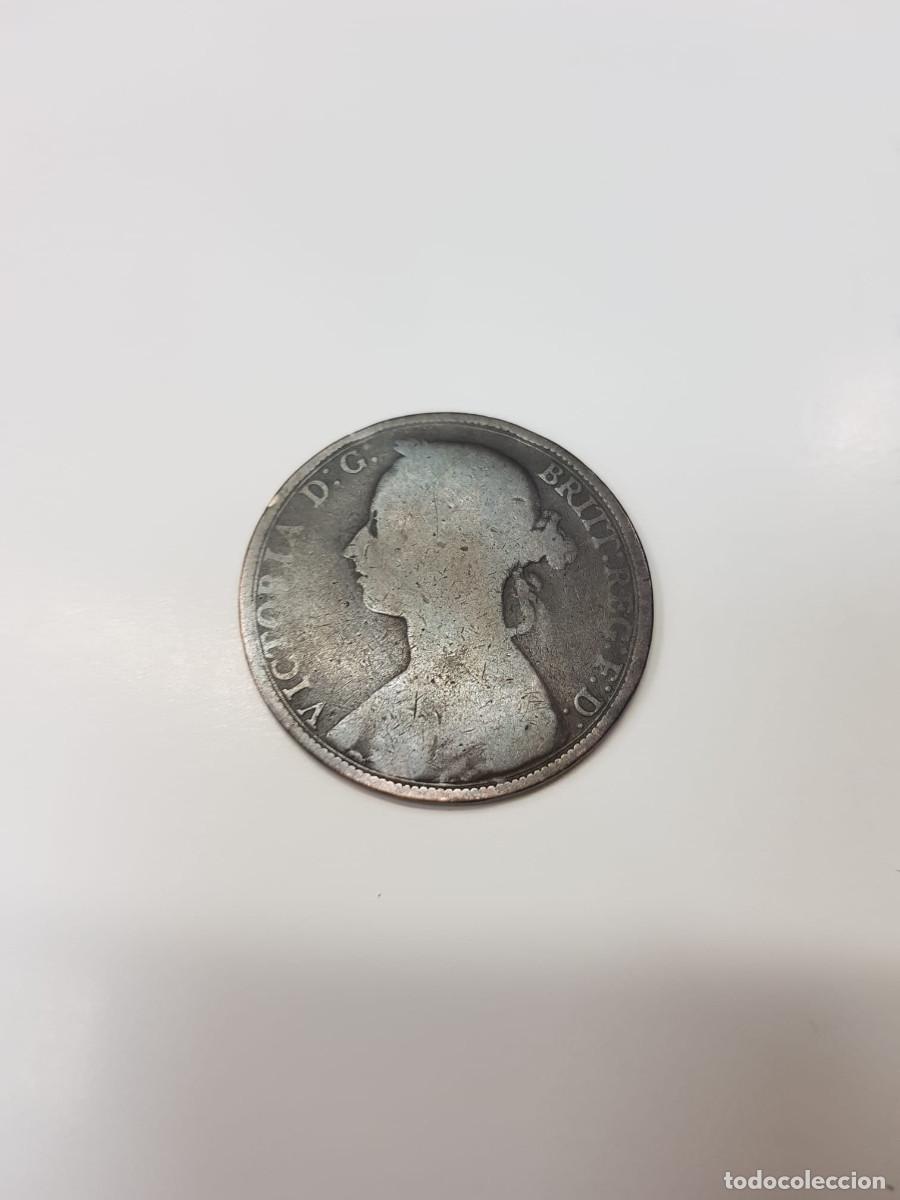 Monedas antiguas de Europa: INGLATERRA- 1 PENNY-1892