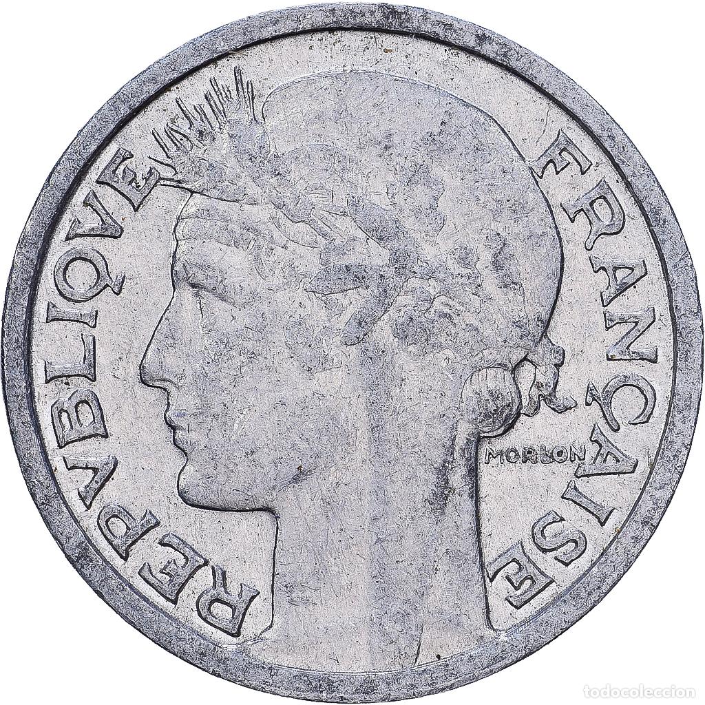 Monedas antiguas de Europa: [#1252526] Francia, 50 Centimes, Morlon, 1945, Beaumont-le-Roger, Aluminio, MBC