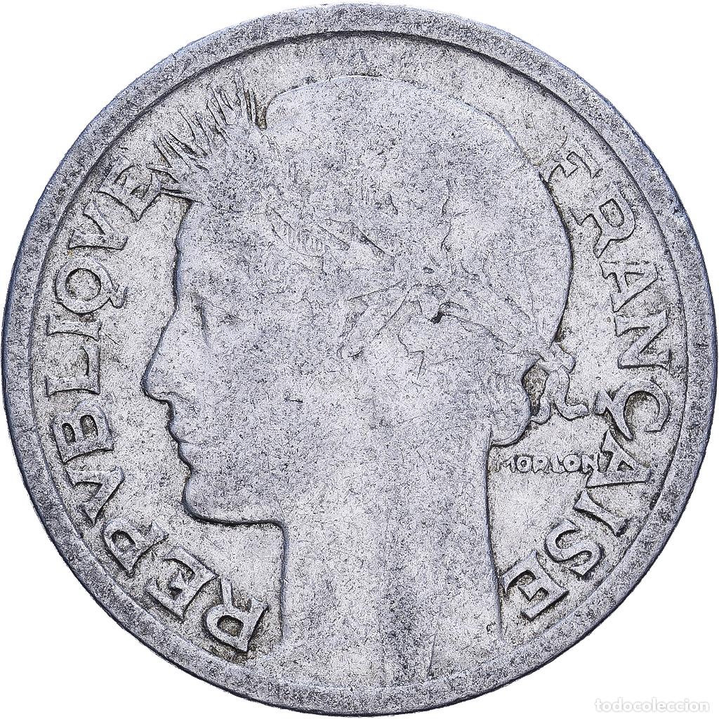Monedas antiguas de Europa: [#228340] Francia, Franc, Morlon, 1941, Aluminio, BC+, KM:885a.1