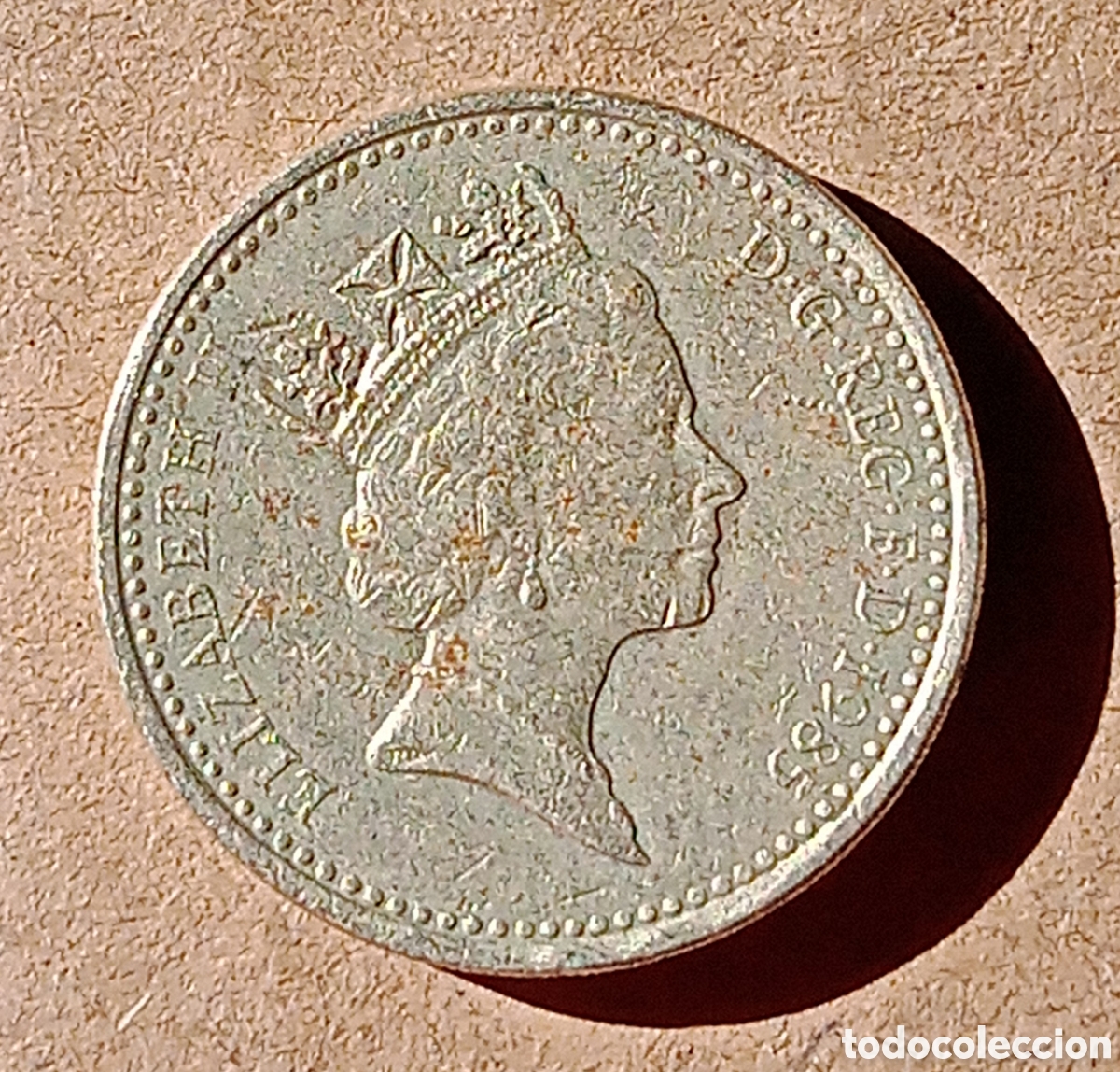 Monedas antiguas de Europa: Inglaterra - 1 Libra 1985 - Rc