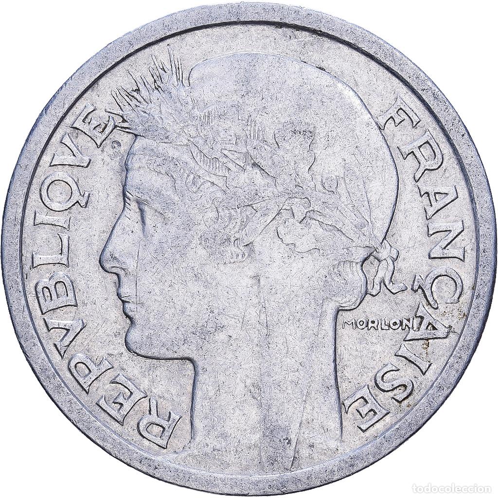 Monedas antiguas de Europa: [#228343] Francia, Franc, Morlon, 1941, Aluminio, MBC, KM:885a.1