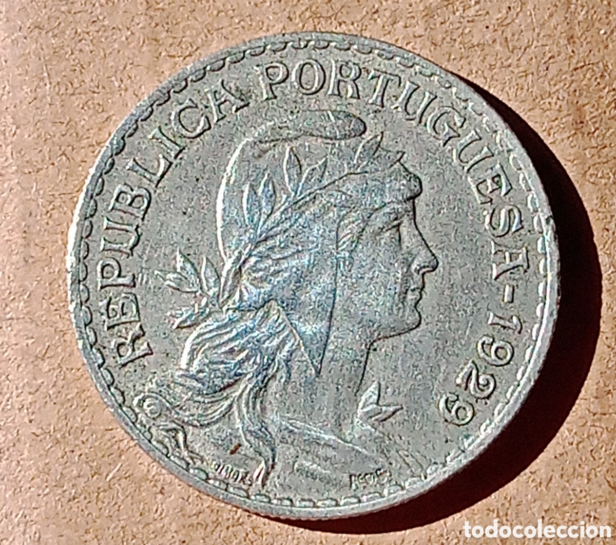 Monedas antiguas de Europa: Portugal - 1 Escudos 1929 - Mbc