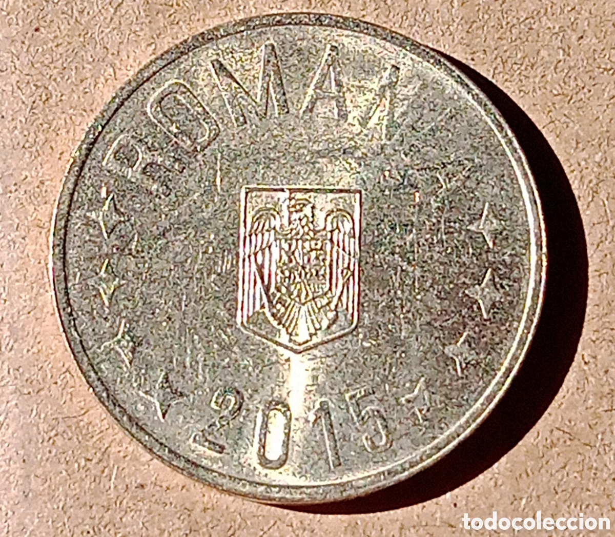 Monedas antiguas de Europa: Ruman&iacute;a - 50 Bani 2015 - Mbc