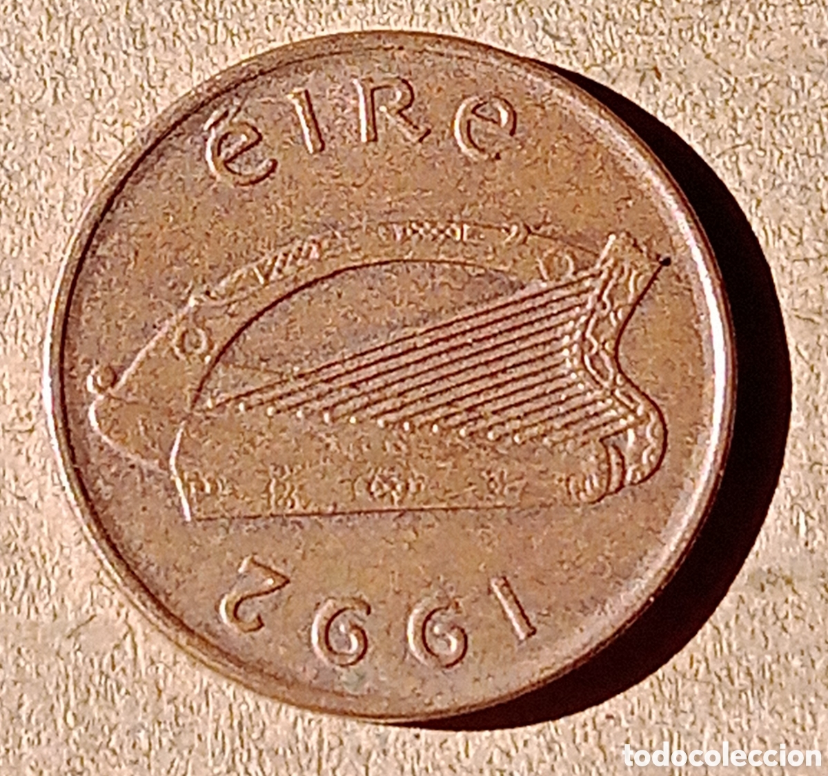 Monedas antiguas de Europa: Irlanda - 1 Pence 1992 - Mbc