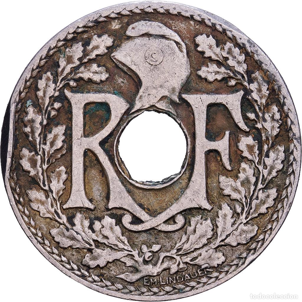 Monedas antiguas de Europa: [#228412] Francia, 10 Centimes, Lindauer, 1928, Cobre - n&iacute;quel, MBC, KM:866a