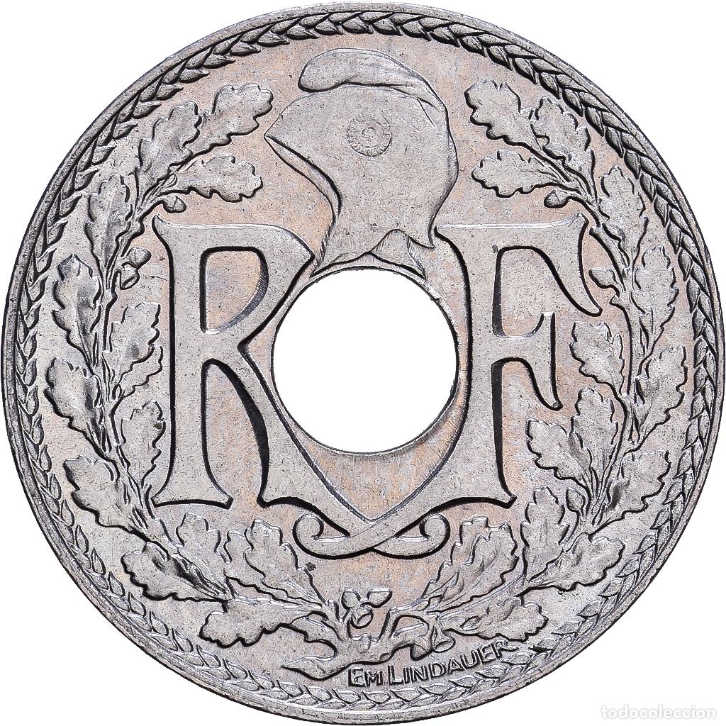 Monedas antiguas de Europa: [#228403] Francia, 10 Centimes, Lindauer, 1923, Cobre - n&iacute;quel, EBC, KM:866a