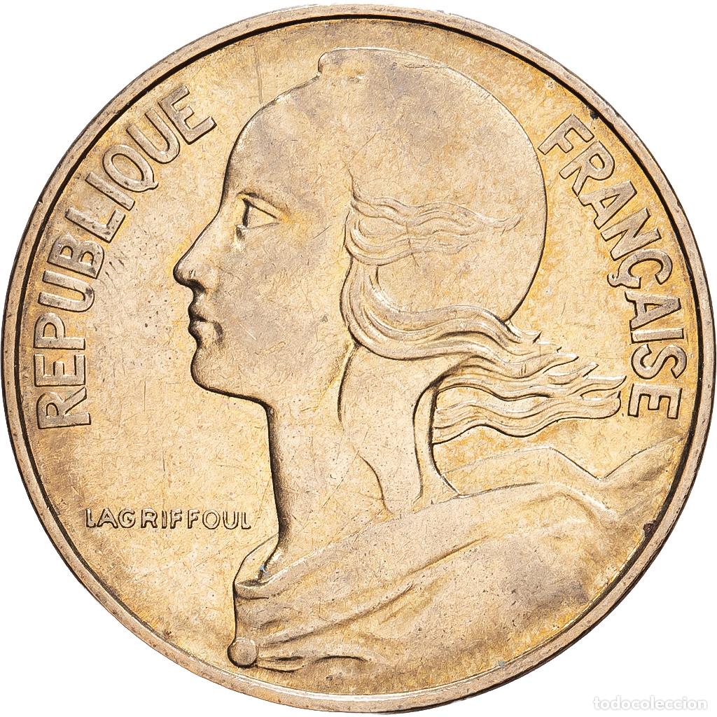 Monedas antiguas de Europa: [#228424] Francia, 50 Centimes, Marianne, 1962, Aluminio - bronce, EBC, KM:939.1