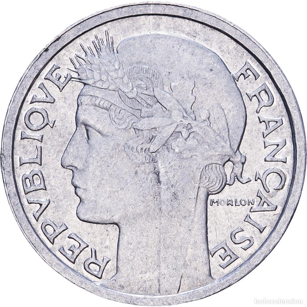 Monedas antiguas de Europa: [#228439] Francia, 50 Centimes, Morlon, 1947, Paris, Aluminio, EBC, KM:894.1a
