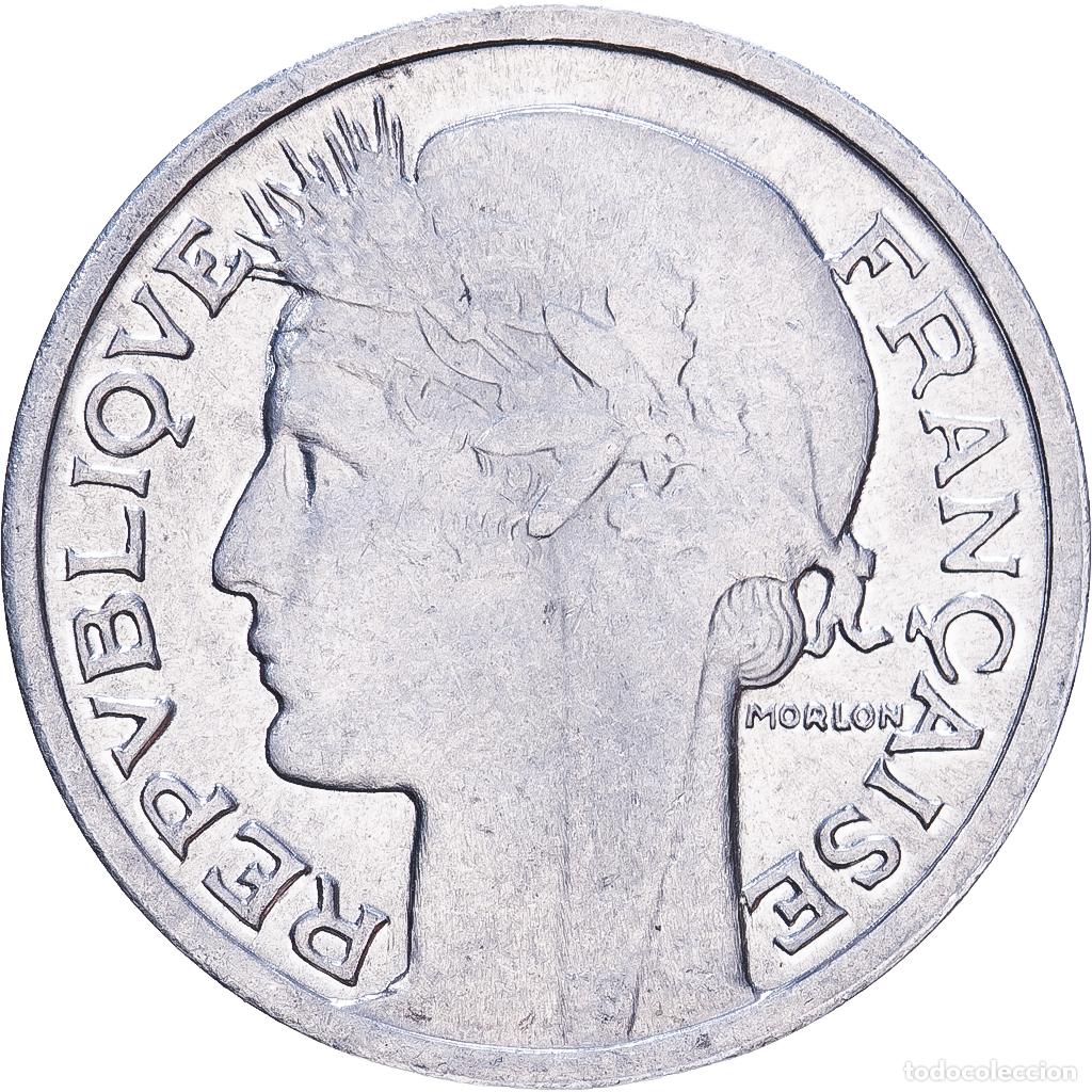 Monedas antiguas de Europa: [#228444] Francia, 50 Centimes, Morlon, 1945, Paris, Aluminio, EBC+, KM:894.1a