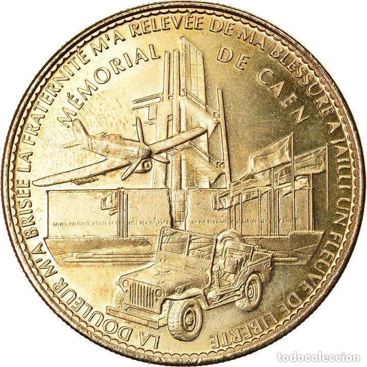 Monedas antiguas de Europa: Francia, Token, Caen - M&eacute;morial n&deg;2, 2009, Arthus Bertrand,