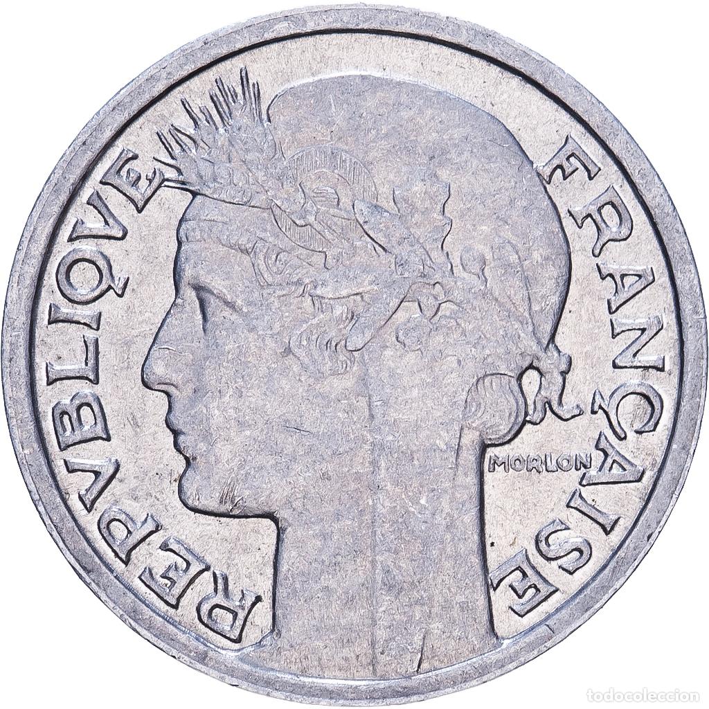 Monedas antiguas de Europa: [#228455] Francia, 50 Centimes, Morlon, 1946, Paris, Aluminio, EBC, KM:894.1a