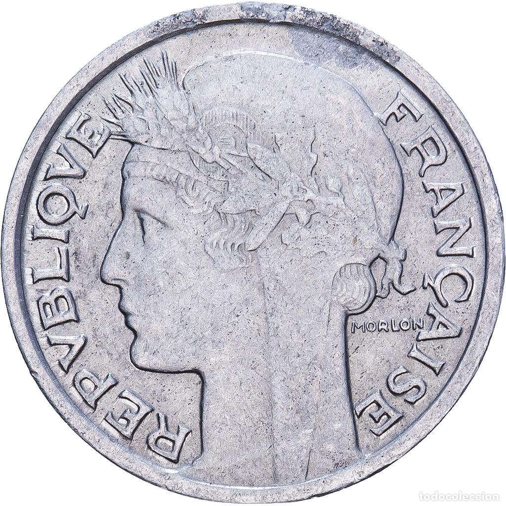Monedas antiguas de Europa: [#228469] Francia, 50 Centimes, Morlon, 1947, Beaumont - Le Roger, Aluminio, MBC
