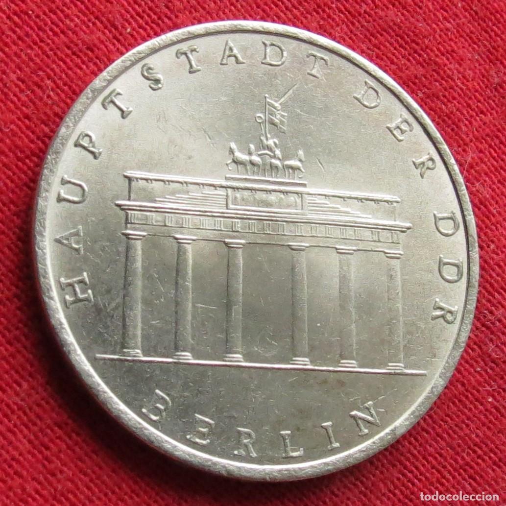 Monedas antiguas de Europa: Alemania DDR 5 marka 1971 Berlin