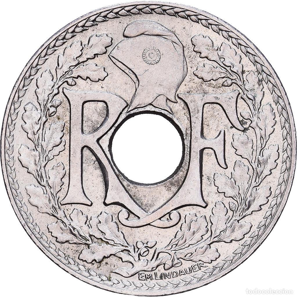 Monedas antiguas de Europa: [#228541] Francia, 10 Centimes, Lindauer, 1936, Cobre - n&iacute;quel, EBC, KM:866a