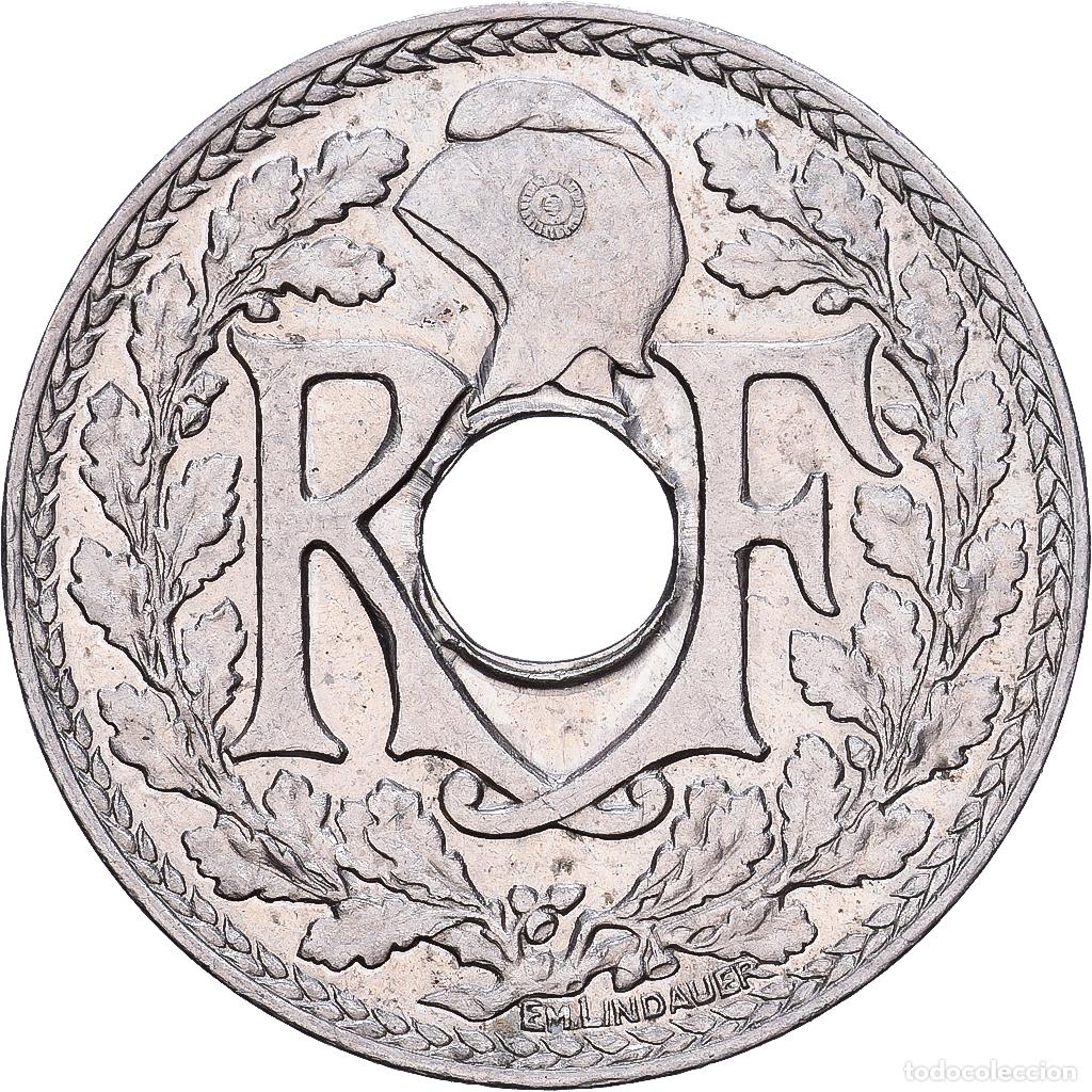 Monedas antiguas de Europa: [#228545] Francia, 10 Centimes, Lindauer, 1937, Cobre - n&iacute;quel, EBC, KM:866a