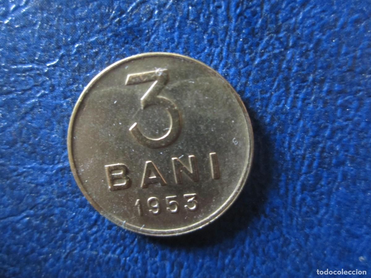 Monedas antiguas de Europa: Ruman&iacute;a 3 bani 1953 RPR