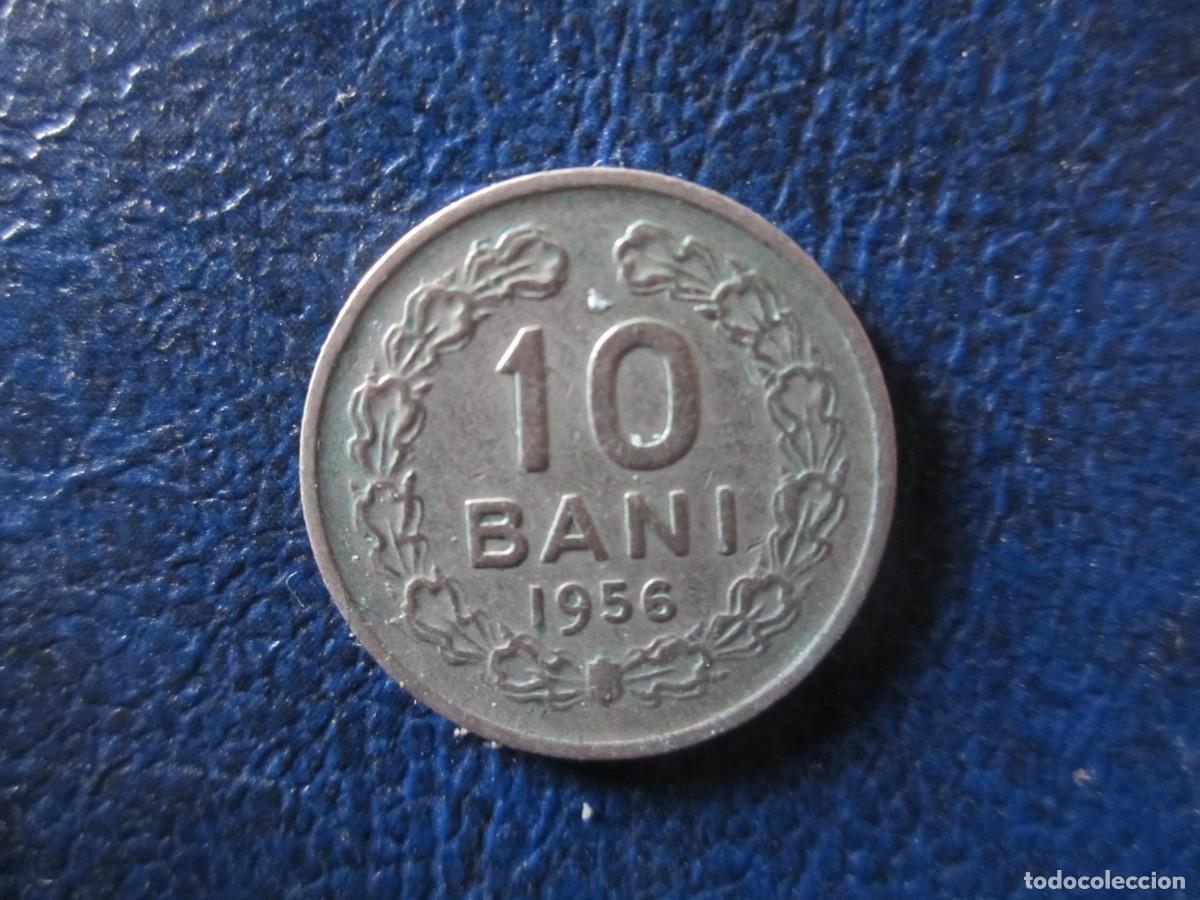 Monedas antiguas de Europa: Ruman&iacute;a 10 bani 1956 RPR