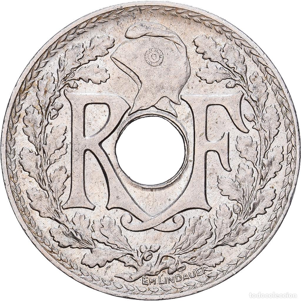 Monedas antiguas de Europa: [#228552] Francia, 10 Centimes, Lindauer, 1938, Cobre - n&iacute;quel, EBC, KM:866a