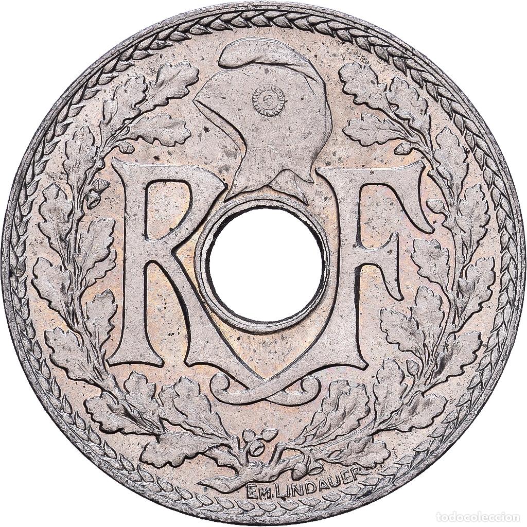 Monedas antiguas de Europa: [#228553] Francia, 10 Centimes, Lindauer, 1938, Cobre - n&iacute;quel, MBC+, KM:866a
