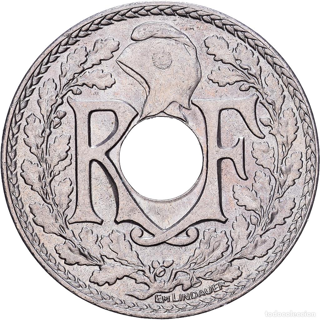 Monedas antiguas de Europa: [#228570] Francia, 10 Centimes, Lindauer, 1923, Cobre - n&iacute;quel, EBC, KM:866a
