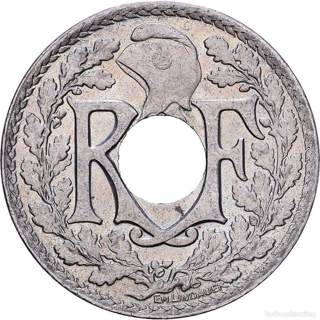 Monedas antiguas de Europa: [#228576] Francia, 10 Centimes, Lindauer, 1920, Cobre - n&iacute;quel, EBC, KM:866a