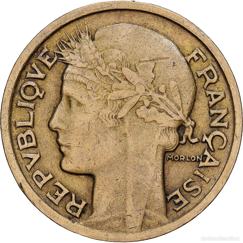 Monedas antiguas de Europa: [#228587] Francia, Franc, Morlon, 1934, Aluminio - bronce, MBC, KM:885