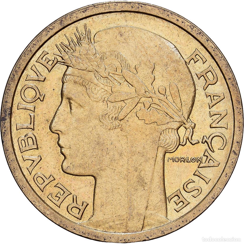 Monedas antiguas de Europa: [#228602] Francia, Franc, Morlon, 1940, Aluminio - bronce, MBC+, KM:885