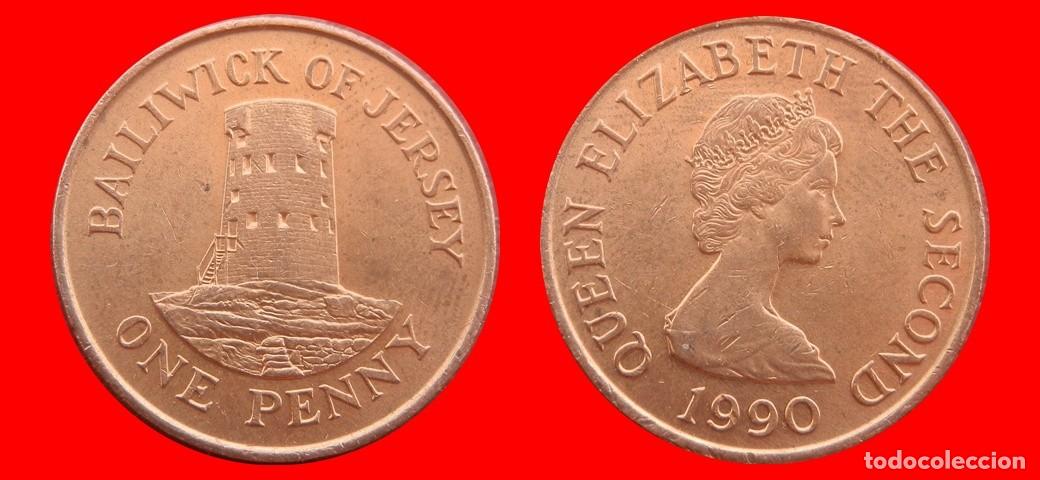 Monedas antiguas de Europa: 1 PENIQUE PENNY 1990 JERSEY-154959
