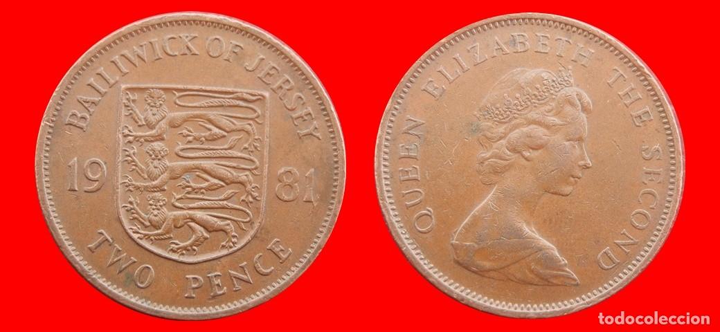 Monedas antiguas de Europa: 2 PENIQUES PENCE 1981 JERSEY-154963