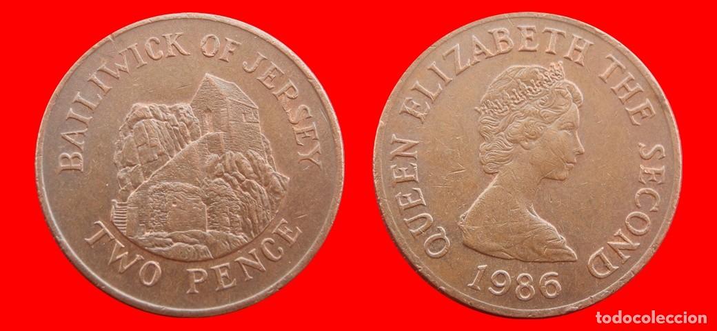 Monedas antiguas de Europa: 2 PENIQUES PENCE 1986 JERSEY-154965