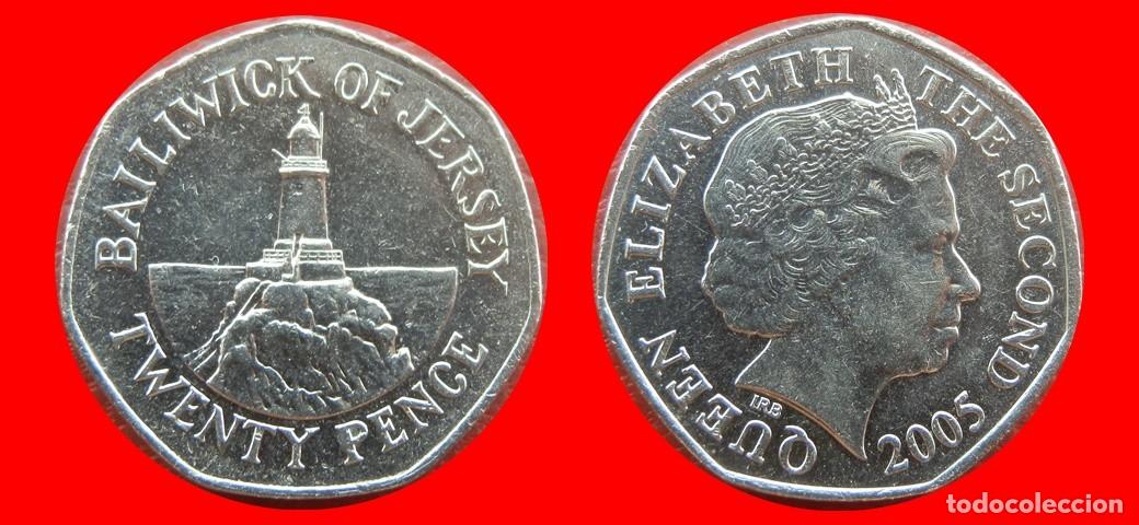 Monedas antiguas de Europa: 20 PENIQUES PENCE 2005 JERSEY-154982