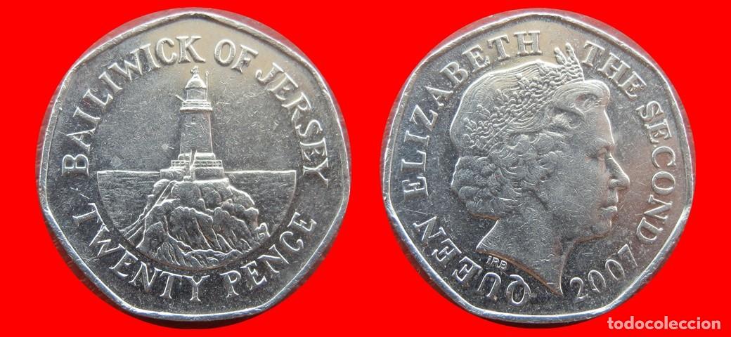 Monedas antiguas de Europa: 20 PENIQUES PENCE 2007 JERSEY-154984