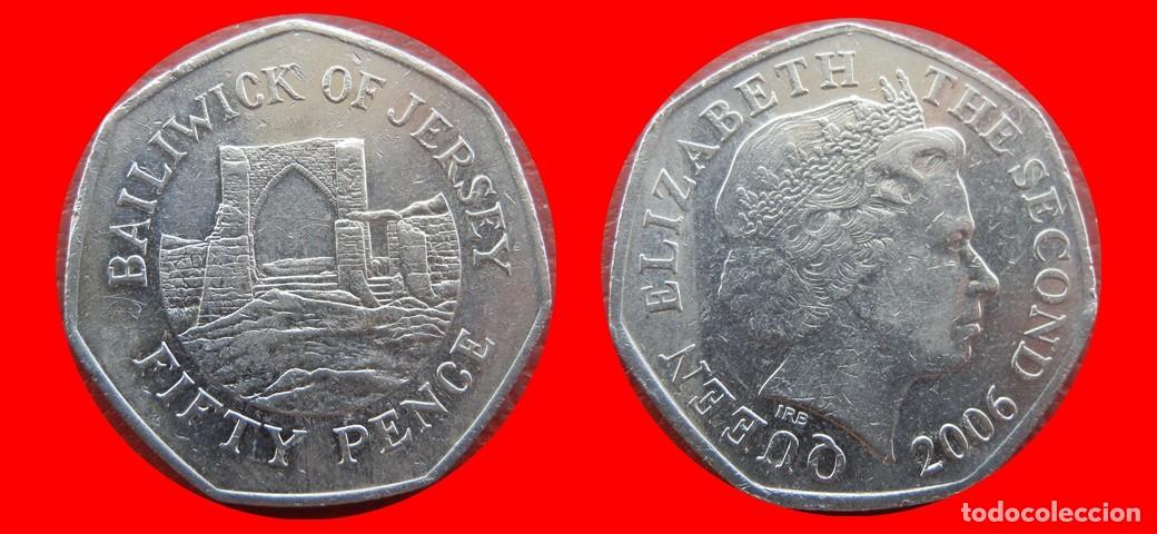 Monedas antiguas de Europa: 50 PENIQUES PENCE 2006 JERSEY-154989