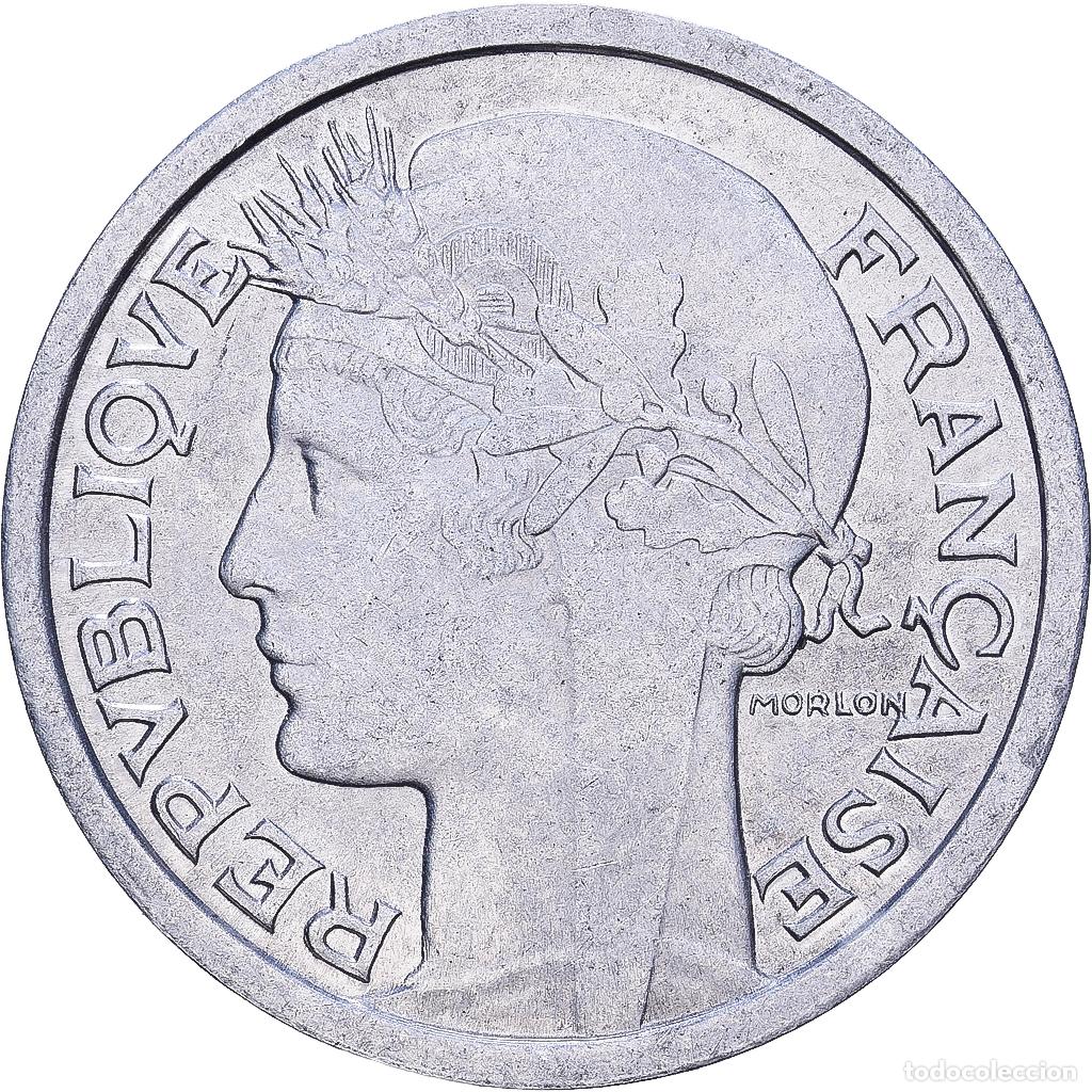 Monedas antiguas de Europa: [#228622] Francia, Franc, Morlon, 1948, Aluminio, MBC, KM:885a.1