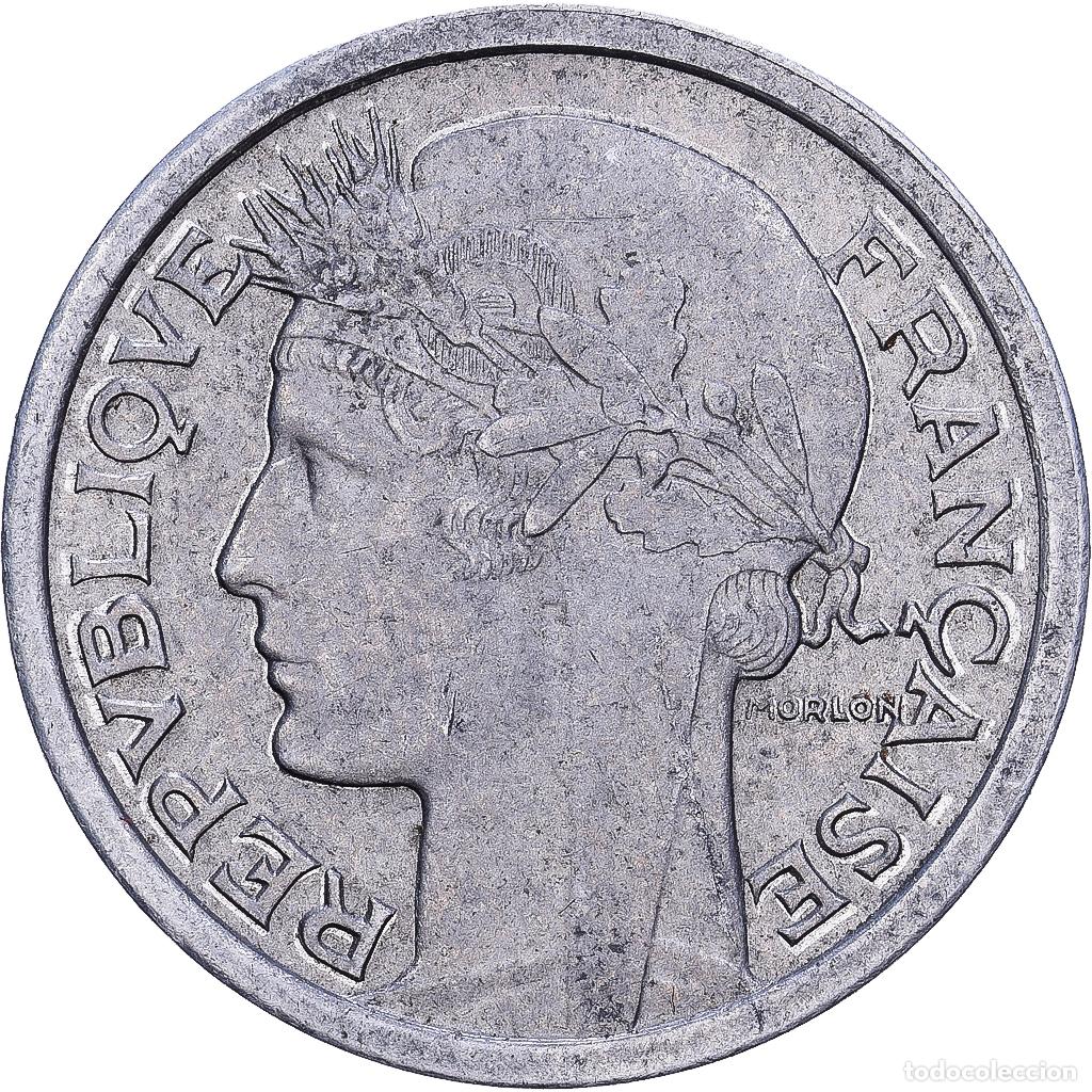 Monedas antiguas de Europa: [#228643] Francia, Franc, Morlon, 1946, Aluminio, MBC, KM:885a.1