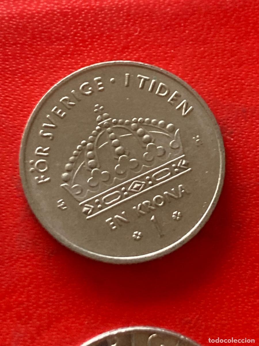 Monedas antiguas de Europa: Gedenkm&uuml;nze Umlaufm&uuml;nze Schweden 1 Krone 2004